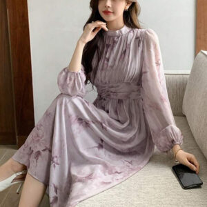 پیراهن مانتویی زنانه حریر