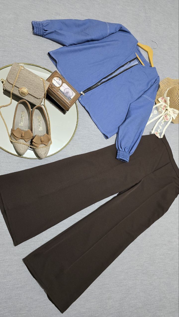 ست کت شلوار جین تنسل و مازراتی تانسو