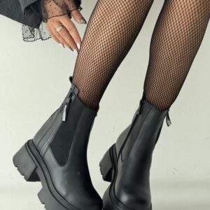 نیم بوت زیپی تیک