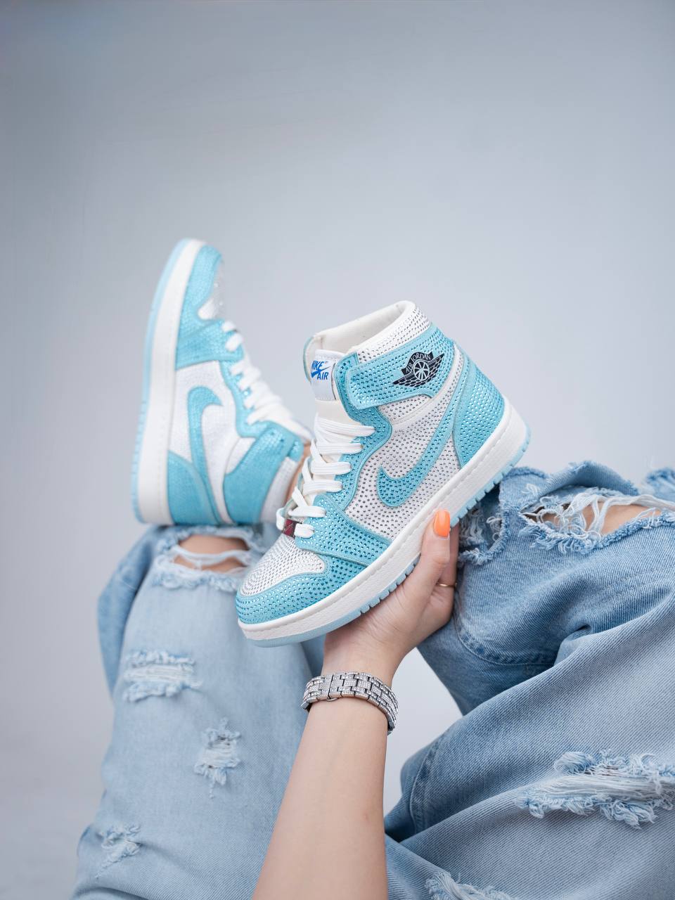 جردن وان نیم ساق نگینی