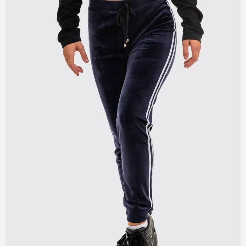 شلوار زنانه مخمل خطدار