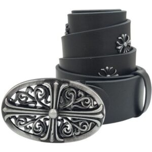 کمربند چرمی مشکی