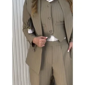 💎 کت‌ شلوار و ژیله دیپلمات زنانه مریم💎