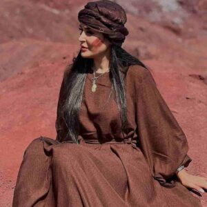 🌿 کفتان ساحلی زنانه بلند سفورا