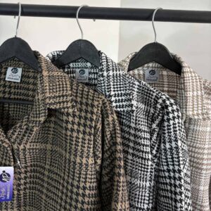 شکت پاییزی زنانه - کرمی / سایز ۲